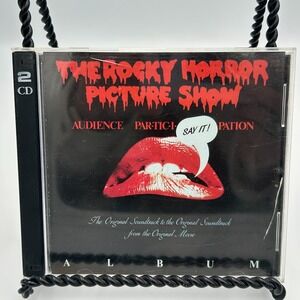 The Rocky Horror Picture‎ Show Audience Par-Tic-I-Pation Album CD 1988 2-Discs